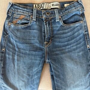 Ariat Boys B4 Relaxed Denim Jeans Size 14